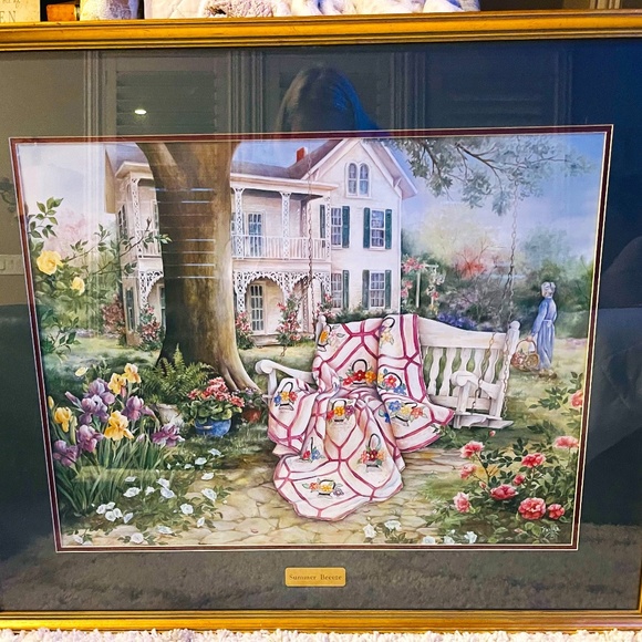 Paula Vaughan, LIMITED EDITION PRINT, “SUMMER BREEZE”, 165/1200 - Picture 1 of 6
